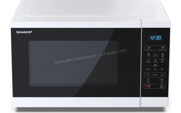 SHARP YC-MS252AE-W - Vue du dessus