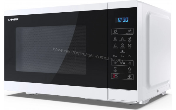 SHARP YC-MS252AE-W - Vue 3/4 droite