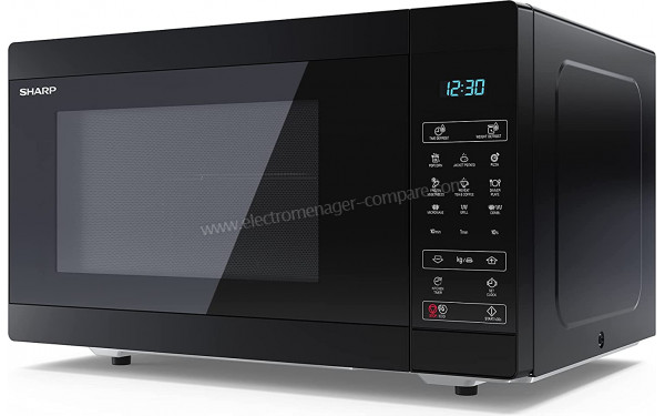 SHARP YC-MS51E-B - Vue 3/4 droite