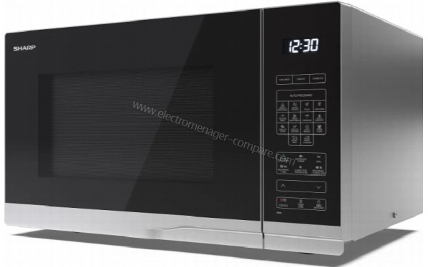 SHARP YC-PC322AE-S - Vue 3/4 droite