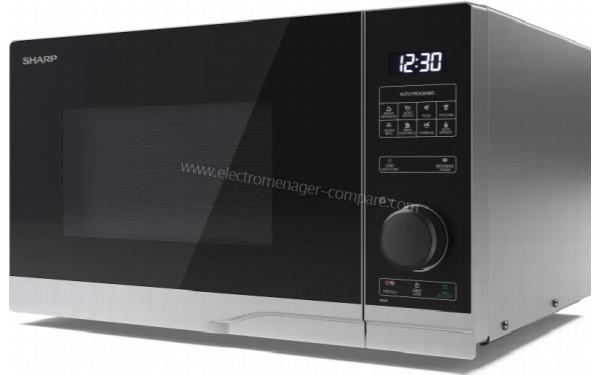 SHARP YC-PS234AE-S - Vue 3/4 droite