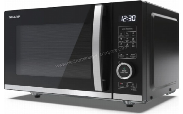 SHARP YC-QG204AE-B - Vue 3/4 droite