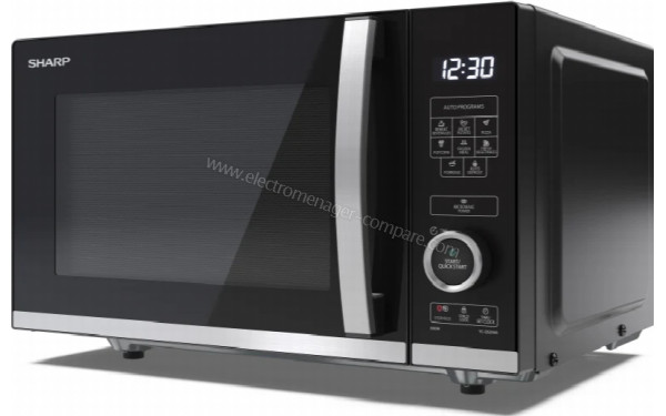 SHARP YC-QS204AE-B - Vue 3/4 droite