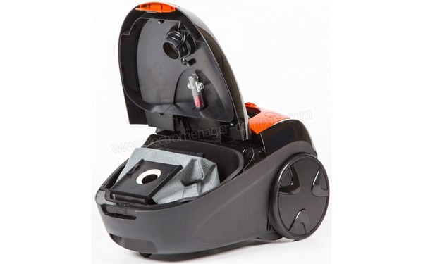 SHIVAKI SVC-1434O - Vue 3/4 droite capot ouvert