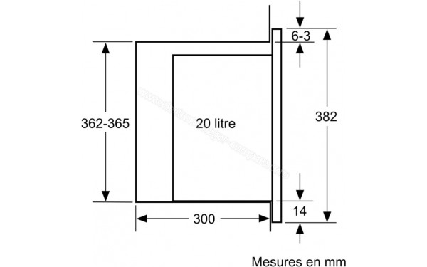 SIEMENS BE523LMB1F - Dimensions
