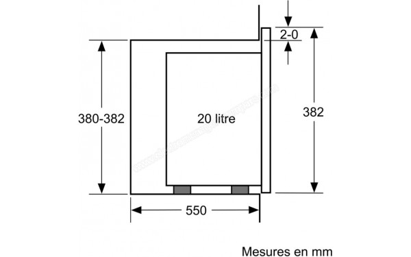 SIEMENS BE523LMB1F - Dimensions