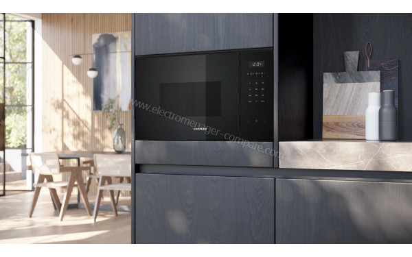 SIEMENS BE555LMB1 - Appareil encastr&eacute; vue 3/4 droite