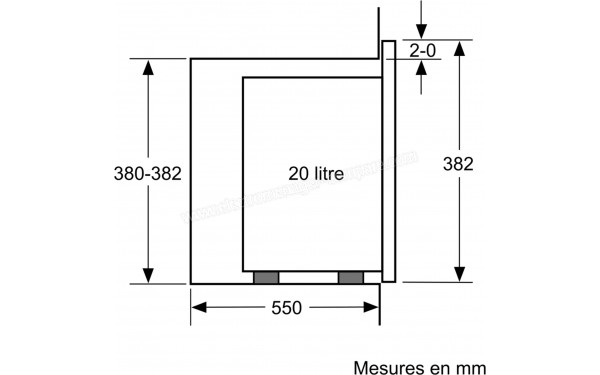 SIEMENS BF425LMB0 - Sch&eacute;ma technique
