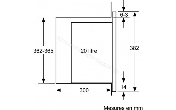 SIEMENS BF425LMB0 - Sch&eacute;ma technique