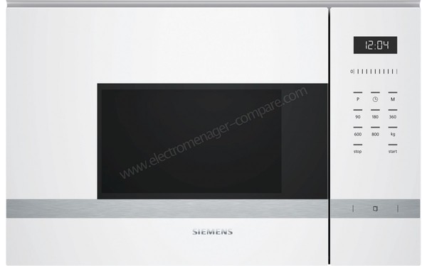 SIEMENS BF525LMW0 - Vue de face