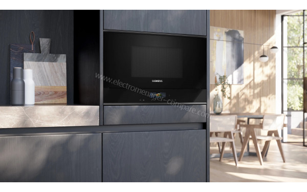 SIEMENS BF722R1B1 - Appareil encastr&eacute; vue de 3/4 gauche