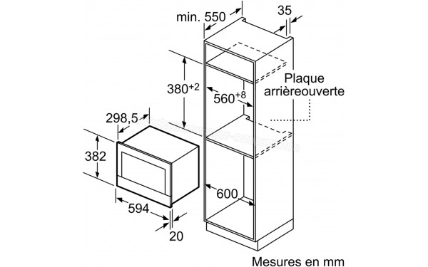 SIEMENS BF834RGB1 - Sch&eacute;ma technique