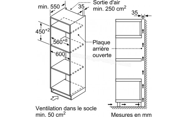 SIEMENS CM585AGS1 - Dimensions