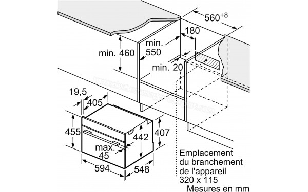 SIEMENS CM724G1B1 - Dimensions