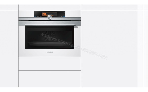 SIEMENS CS658GRW1 - Vue de face, appareil encastr&eacute;