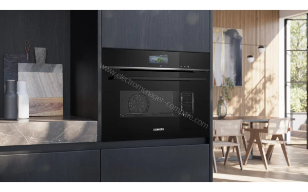 SIEMENS CS736G1B1F - Appareil encastr&eacute; vue 3/4 gauche