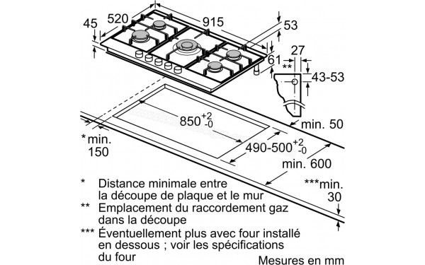 SIEMENS EC9A5RI90 - Dimensions