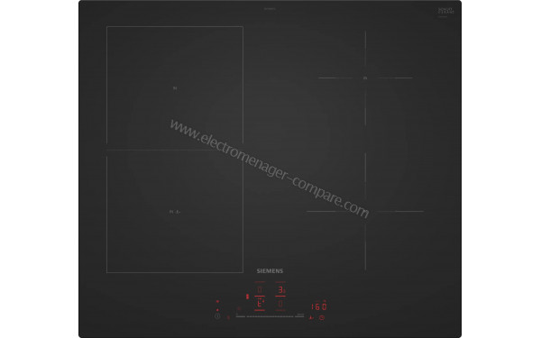 SIEMENS ED61AHSC1E - Vue du dessus