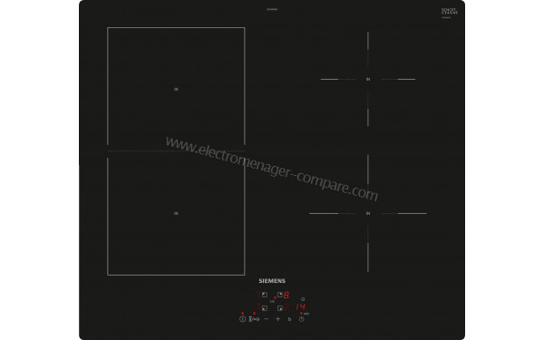 SIEMENS ED61RBSB6E - Vue du dessus