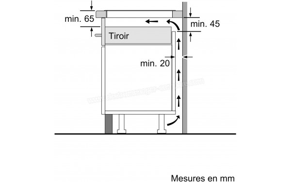 SIEMENS ED651HQB1E - Dimensions