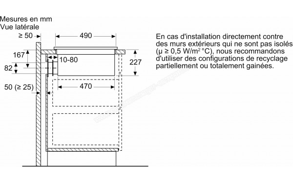SIEMENS ED811BS16E - Dimensions