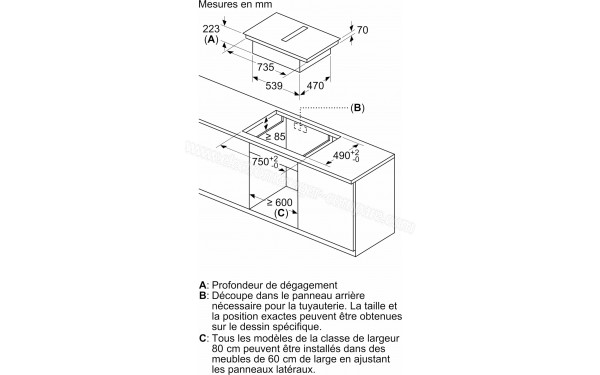 SIEMENS ED877HQ26E - Dimensions