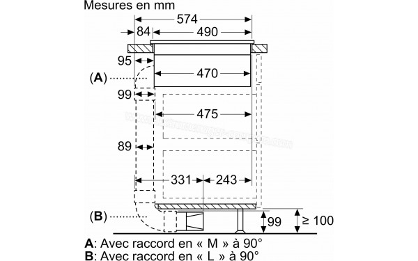 SIEMENS EH611BE15E - Sch&eacute;ma technique