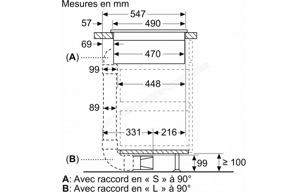 SIEMENS EH611BE15E - Sch&eacute;ma technique