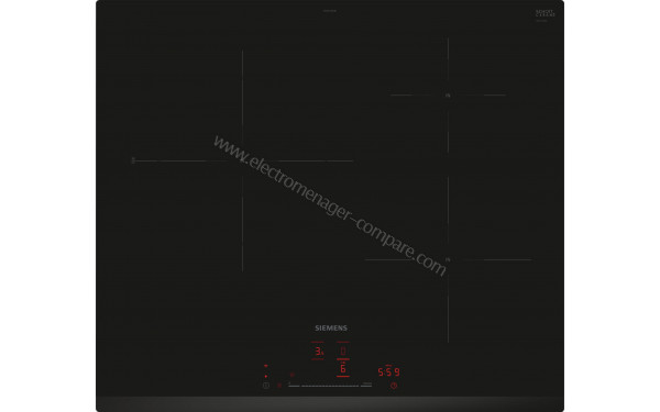 SIEMENS EH631HCB1E - Vue du dessus