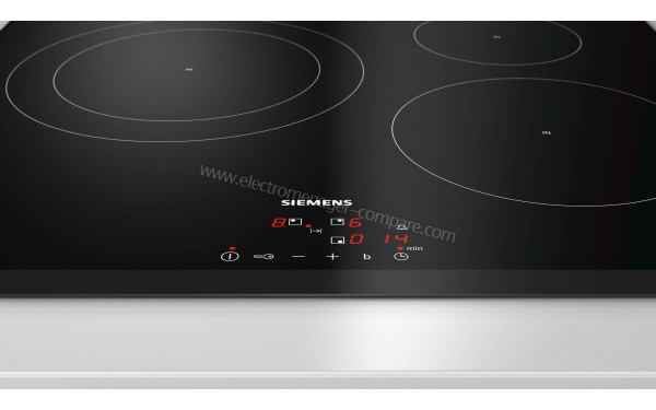 SIEMENS EH651BJB1E - Panneau de commandes