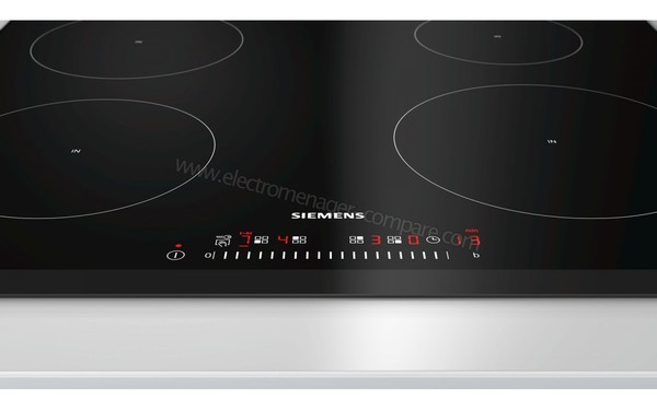 SIEMENS EH651FEB1E - Vue des commandes