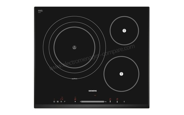 SIEMENS EH651MD21E - Vue du dessus