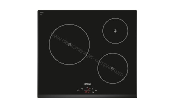 SIEMENS EH651RM16E - Vue du dessus