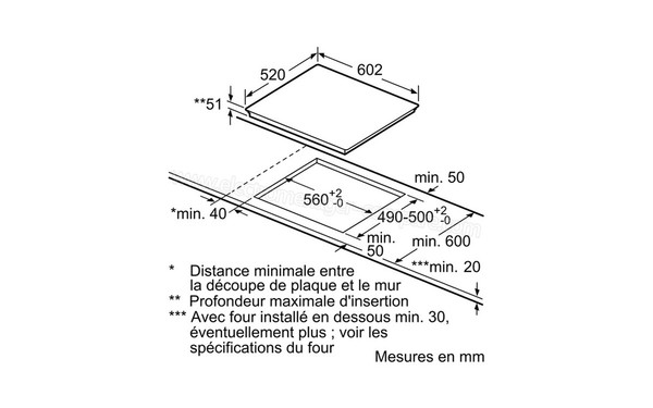 SIEMENS EH675FD27E - Niche d'encastrement