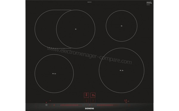 SIEMENS EH675LFV1E - Vue du dessus