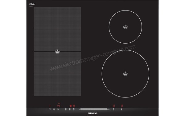 SIEMENS EH675MN11E - Vue du dessous