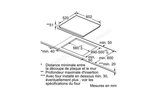 SIEMENS EH679MK11 - Niche d'encastrement