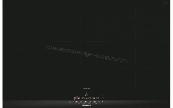 SIEMENS EH877FVC5E - Vue du dessus