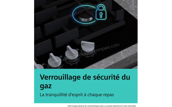 SIEMENS ER3A6AI10 - Verrouillage de s&eacute;curit&eacute; du gaz