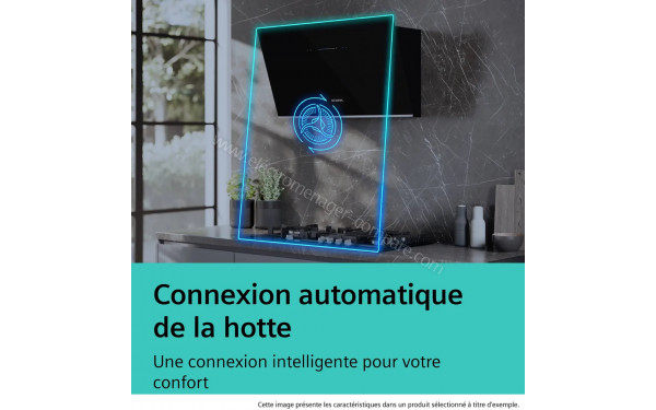 SIEMENS ER7A6RH40 - Connexion automatique &agrave; la hotte