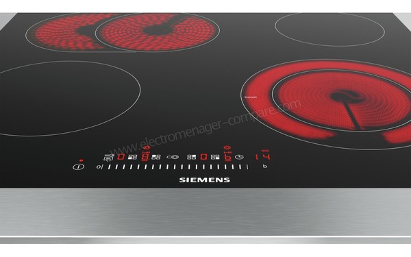 SIEMENS ET601FNP1E - Vue des commandes