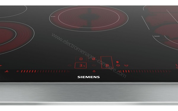 SIEMENS ET875LMV1D - Vue des commandes