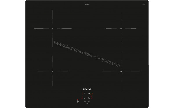 SIEMENS EU611AGA5E - Vue du dessus