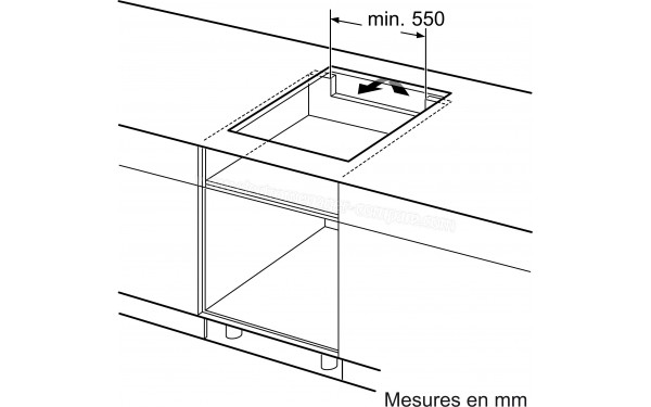 SIEMENS EU611AGA5E - Dimensions