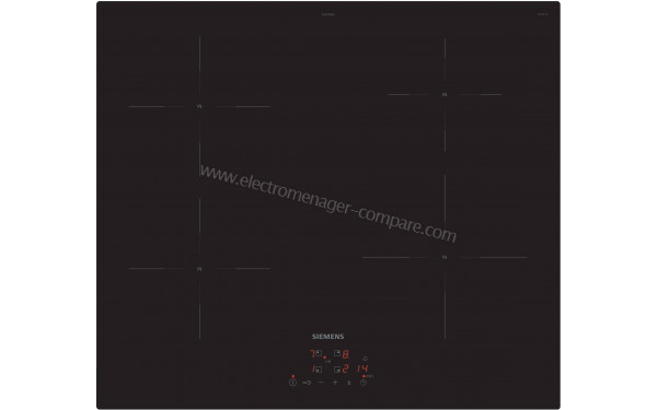 SIEMENS EU611BEB5H - Vue du dessus