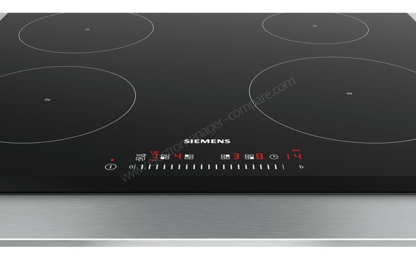 SIEMENS EU631FEB1E - Vue des commandes