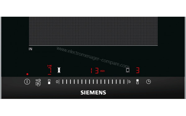 SIEMENS EX375FXB1H - Panneau de commandes