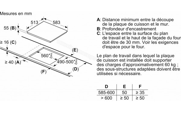 SIEMENS EX645FXC1M - Dimensions