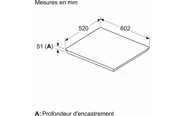 SIEMENS EX675HXC1E - Dimensions
