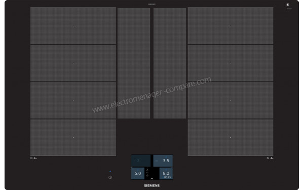 SIEMENS EX801KYW1E - Vue du dessus